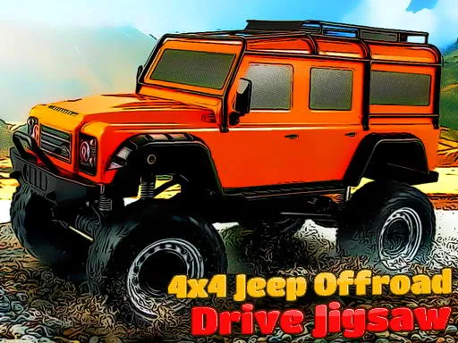 4×4 Jeep Offroad Drive Jigsaw igra online - igraj besplatno