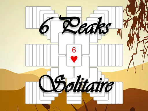 6 Peaks Solitaire igra online - igraj besplatno