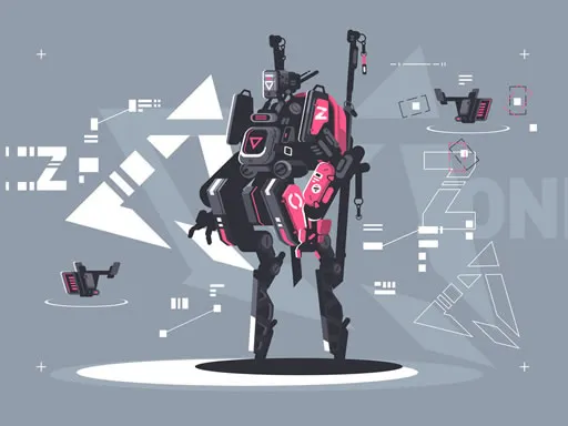 Alien Robot Warrior Hidden igra online - igraj besplatno