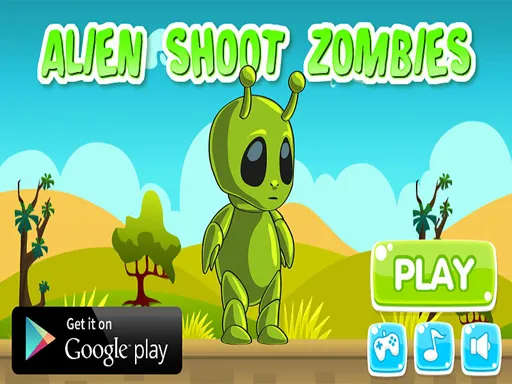 Alien Shoot Zombies igra online - igraj besplatno