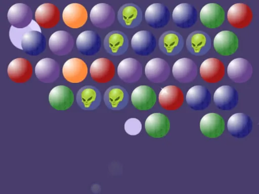 Aliens Bubble Shooter igra online - igraj besplatno