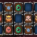 Aliens Memory Game igra online - igraj besplatno