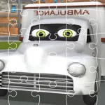 Ambulance Trucks Jigsaw igra online - igraj besplatno