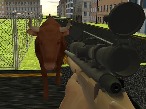 Angry Bull Shooter igra online - igraj besplatno