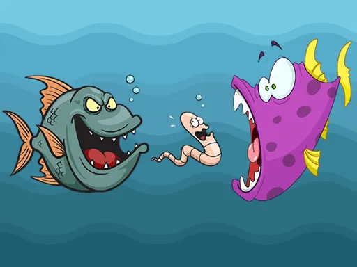 Angry Fish Coloring igra online - igraj besplatno