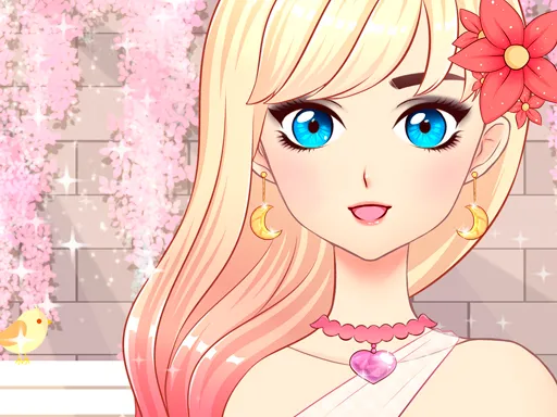Anime Girl Fashion Dress Up & Makeup igra online - igraj besplatno