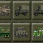 Army Trucks Memory igra online - igraj besplatno