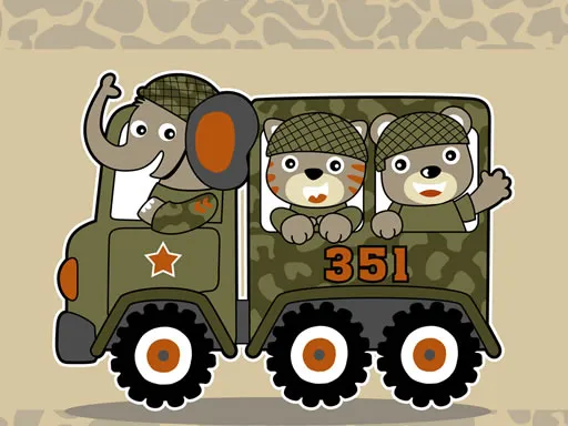 Army Weapon Vehicles Match 3 igra online - igraj besplatno