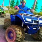 ATV Quad Bike Stunt Game igra online - igraj besplatno