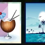 Beach Cocktails Memory igra online - igraj besplatno
