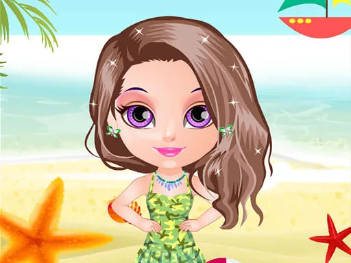 Beach Dress Up igra online - igraj besplatno