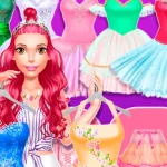 Beautiful Ballerina Magazine Dress Up igra online - igraj besplatno