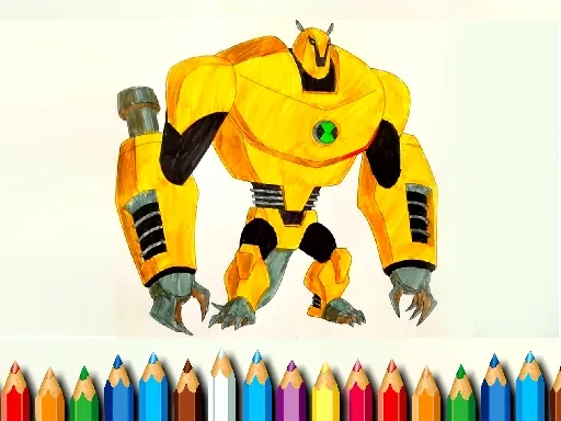 Ben10 Monsters Coloring igra online - igraj besplatno