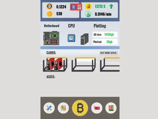 Bitcoin Clicker igra online - igraj besplatno