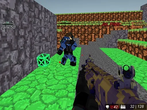 Blocky combat Wars Advanced SWAT igra online - igraj besplatno