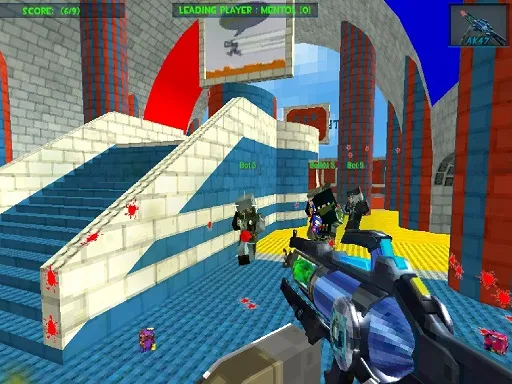 Blocky Gun Paintball 3 igra online - igraj besplatno