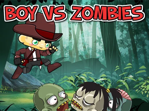 Boy vs Zombies igra online - igraj besplatno