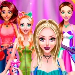 Brilliant Popstar Girls Dress Up igra online - igraj besplatno