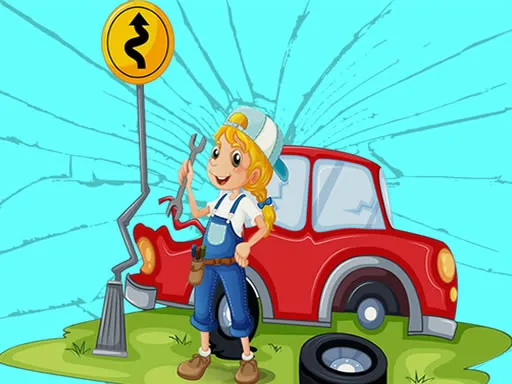 Broken Cars Jigsaw igra online - igraj besplatno