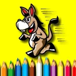 BTS Donkey Coloring Book igra online - igraj besplatno