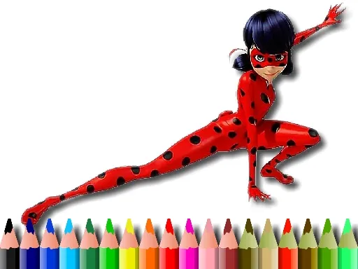 BTS LadyBug Coloring igra online - igraj besplatno