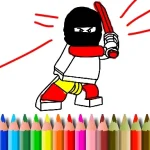 BTS Lego Coloring Book igra online - igraj besplatno