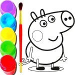 BTS Peppa Pig Coloring igra online - igraj besplatno