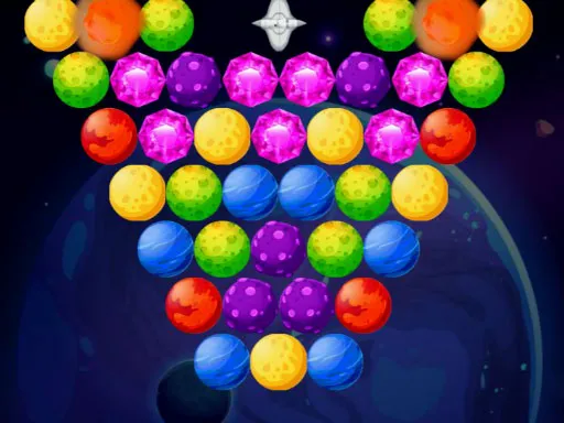 Bubble Shooter Planets igra online - igraj besplatno