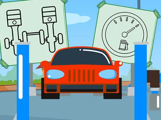 Car Parts Coloring Book igra online - igraj besplatno
