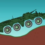 Car Physics BTR-80 igra online - igraj besplatno