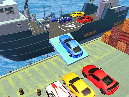 Car Transporter Ship Simulator igra online - igraj besplatno