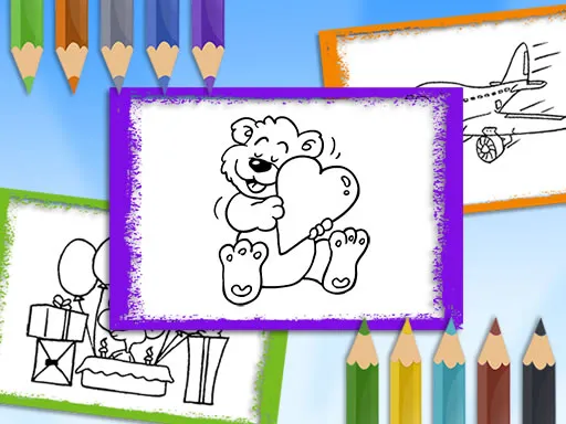 Cartoon Coloring Book igra online - igraj besplatno