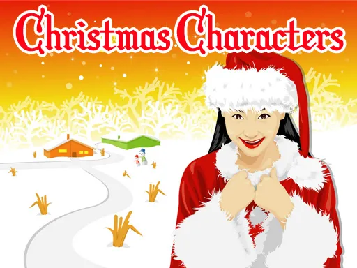 Christmas Characters Slide igra online - igraj besplatno