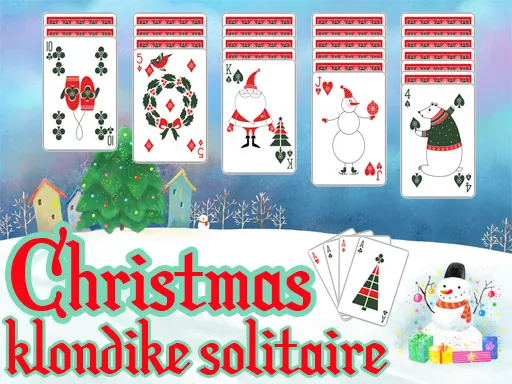 Christmas Klondike Solitaire igra online - igraj besplatno