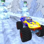 Christmas Monster Truck igra online - igraj besplatno