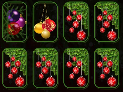 Christmas Ornaments Memory igra online - igraj besplatno