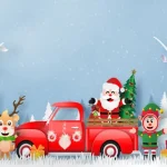 Christmas Trucks Differences igra online - igraj besplatno