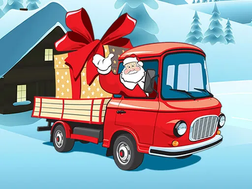Christmas Vehicles Jigsaw igra online - igraj besplatno