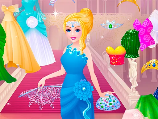 Cinderella Dress Designer igra online - igraj besplatno