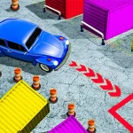 Classic Car Parking 3D igra online - igraj besplatno