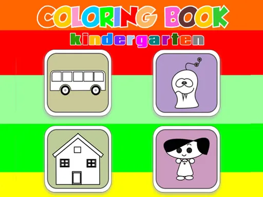Coloring Book Kindergarten igra online - igraj besplatno