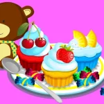 Cooking Colorful Cupcakes igra online - igraj besplatno