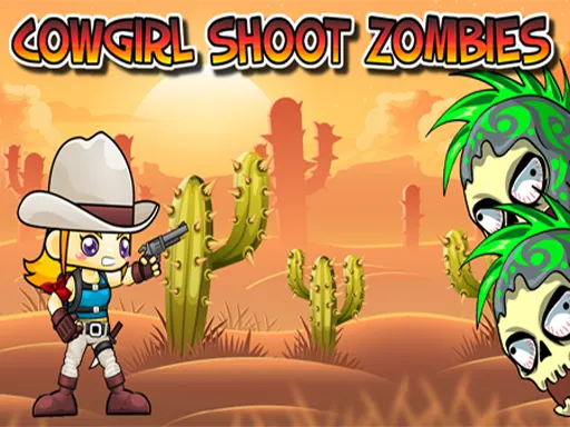 Cowgirl Shoot Zombies igra online - igraj besplatno