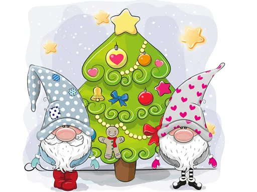 Cute Gnomes Hidden Stars igra online - igraj besplatno