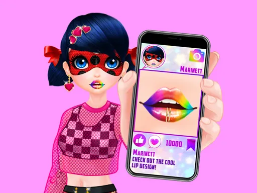 Cute Lip Design For Marinett igra online - igraj besplatno