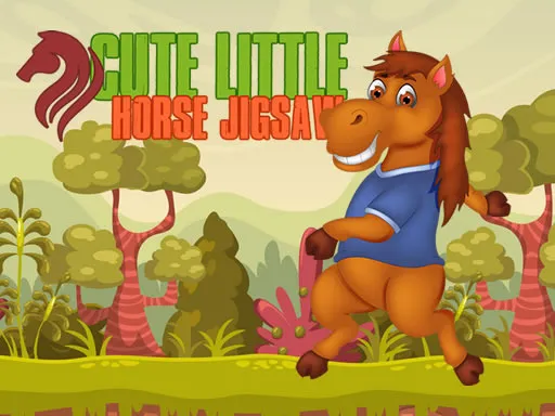 Cute Little Horse Jigsaw igra online - igraj besplatno