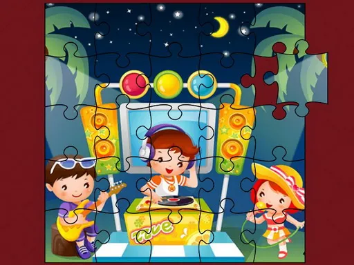 Cute Little Kids Jigsaw igra online - igraj besplatno