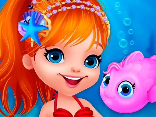 Cute Mermaid Dress Up igra online - igraj besplatno