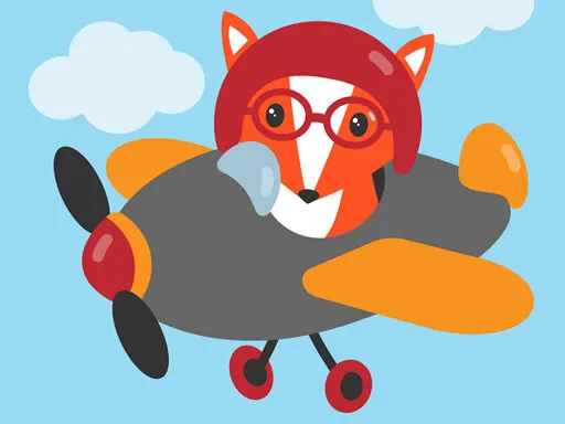 Cute Planes Coloring igra online - igraj besplatno