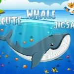 Cute Whale Jigsaw igra online - igraj besplatno